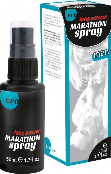 Пролонгирующий спрей для мужчин Long Power Marathon Spray - 50 мл. - Ero - купить с доставкой в Элисте