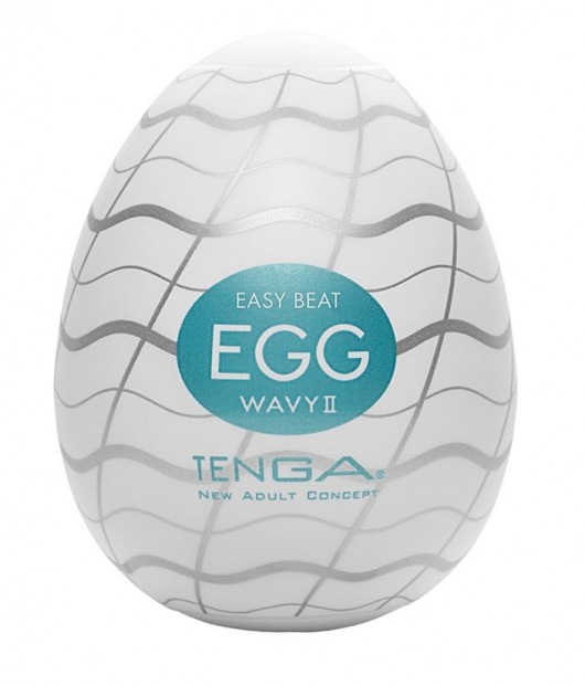 Мастурбатор-яйцо EGG Wavy II - Tenga - в Элисте купить с доставкой