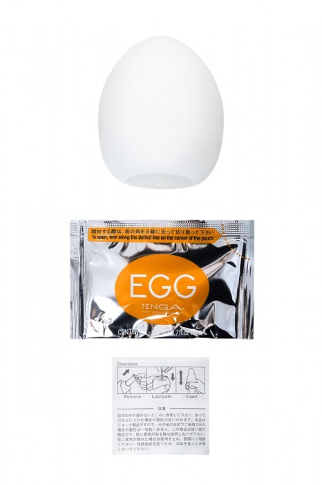 Мастурбатор-яйцо EGG Boxy - Tenga - в Элисте купить с доставкой