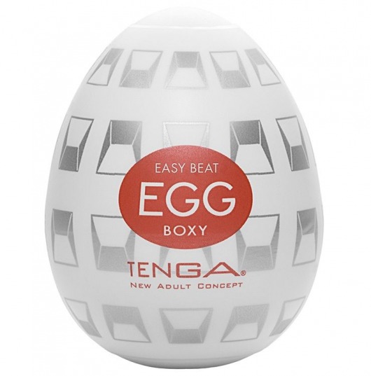 Мастурбатор-яйцо EGG Boxy - Tenga - в Элисте купить с доставкой