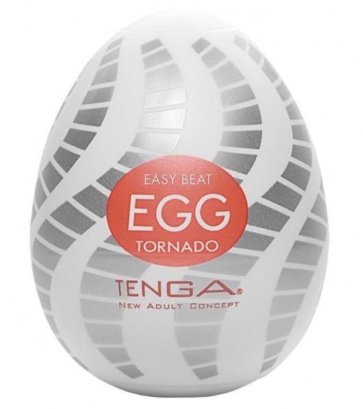 Мастурбатор-яйцо EGG Tornado - Tenga - в Элисте купить с доставкой