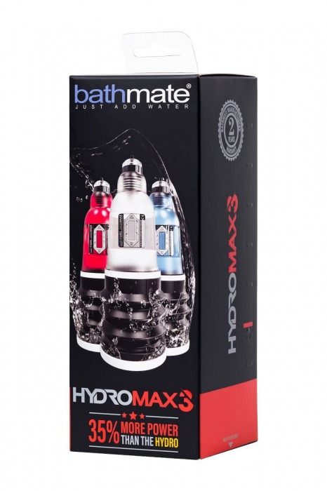 Красная гидропомпа HydroMAX3 - Bathmate - в Элисте купить с доставкой