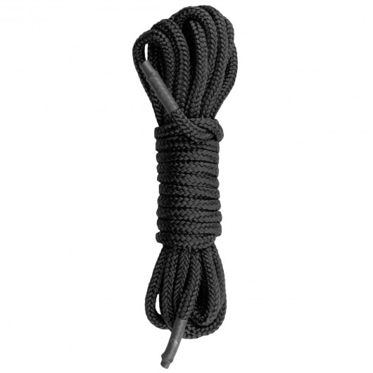 Черная веревка для бондажа Easytoys Bondage Rope - 5 м. - Easy toys - купить с доставкой в Элисте