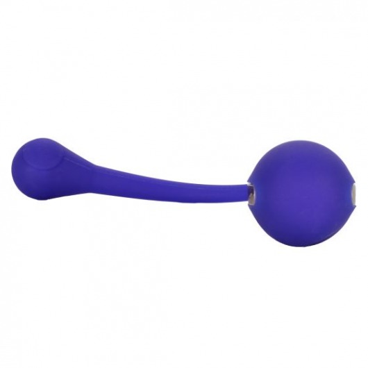 Фиолетовый шарик с электростимуляцией и вибрацией Intimate E-Stimulator Remote Kegel Exerciser - California Exotic Novelties - купить с доставкой в Элисте