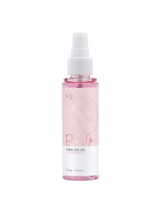 Гель для орального секса Sugar Rush с ароматом сладкой ваты - 60 мл. - CG - купить с доставкой в Элисте