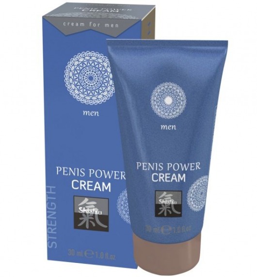 Возбуждающий крем для мужчин Penis Power Cream - 30 мл. - Shiatsu - купить с доставкой в Элисте