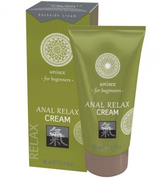 Анальный крем Anal Relax Cream - 50 мл. - Shiatsu - купить с доставкой в Элисте