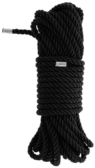 Черная веревка для бондажа BONDAGE ROPE - 10 м. - Dream Toys - купить с доставкой в Элисте