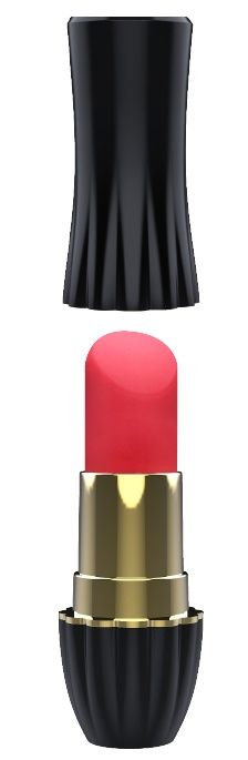 Клиторальный стимулятор-помада LIPSTICK - 9,3 см. - Dream Toys - купить с доставкой в Элисте