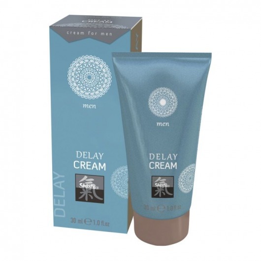 Пролонгирующий интимный крем DELAY CREAM - 30 мл. - Shiatsu - купить с доставкой в Элисте