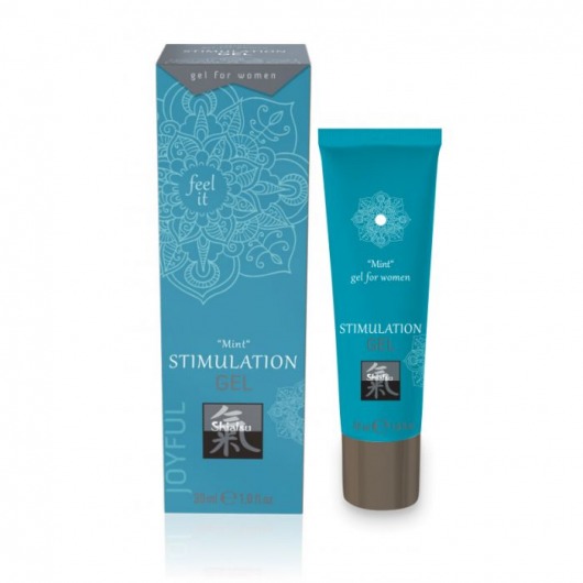 Возбуждающий интимный гель STIMULATION GEL Mint - 30 мл. - Shiatsu - купить с доставкой в Элисте