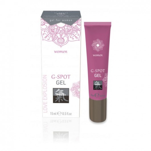 Возбуждающий интимный гель G-SPOT GEL - 15 мл. - Shiatsu - купить с доставкой в Элисте