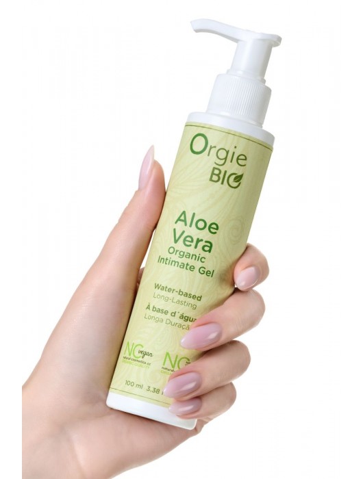 Органический интимный гель ORGIE Bio Aloe Vera с экстрактом алоэ вера - 100 мл. - ORGIE - купить с доставкой в Элисте