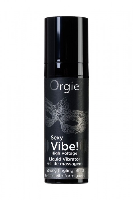 Гель для массажа ORGIE Sexy Vibe High Voltage с эффектом вибрации - 15 мл. - ORGIE - купить с доставкой в Элисте