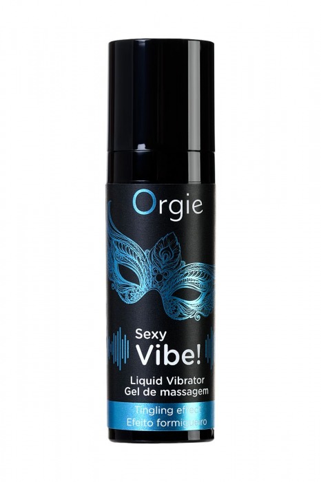 Гель для массажа ORGIE Sexy Vibe Liquid Vibrator с эффектом вибрации - 15 мл. - ORGIE - купить с доставкой в Элисте