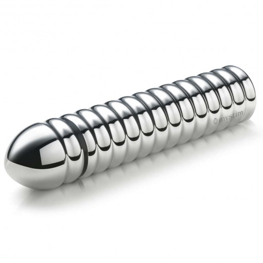 Рельефный фаллос для интенсивного электросекса Groovey George - 20 см. - MyStim - купить с доставкой в Элисте