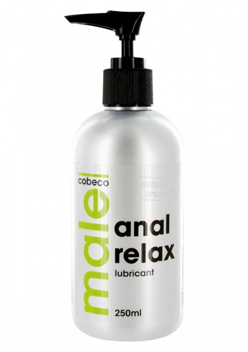 Анальный лубрикант MALE Cobeco Anal Relax Lubricant - 250 мл. - Cobeco - купить с доставкой в Элисте
