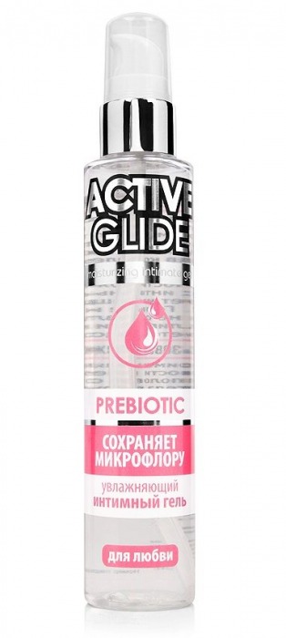 Увлажняющий интимный гель Active Glide Prebiotic - 100 гр. - Биоритм - купить с доставкой в Элисте