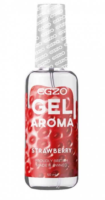 Интимный лубрикант EGZO AROMA с ароматом клубники - 50 мл. - EGZO - купить с доставкой в Элисте