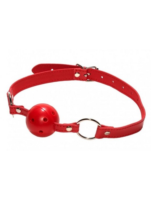 Эротический набор БДСМ из 5 предметов в красном цвете - Rubber Tech Ltd - купить с доставкой в Элисте