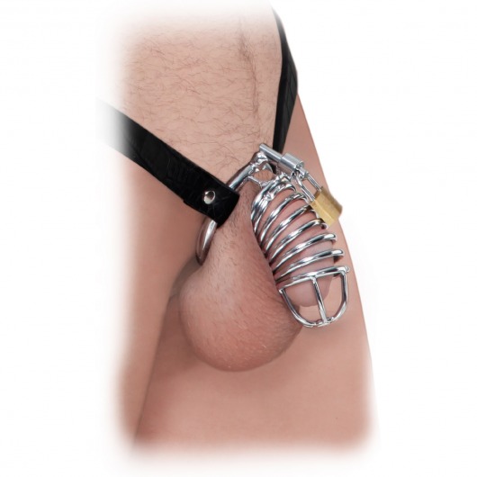 Кольцо верности Extreme Chastity Belt с фиксацией головки - Pipedream - купить с доставкой в Элисте