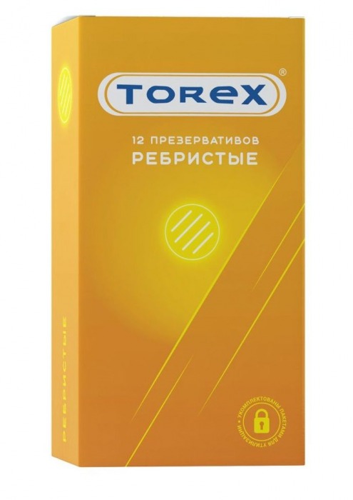 Текстурированные презервативы Torex  Ребристые  - 12 шт. - Torex - купить с доставкой в Элисте