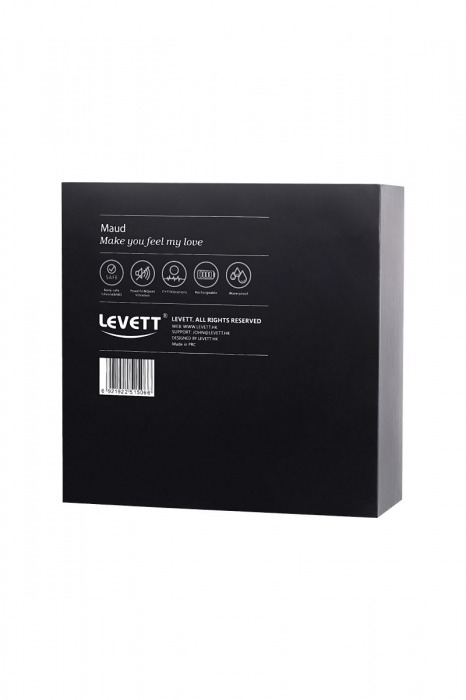 Черный стимулятор простаты Maud с вибрацией - Levett - в Элисте купить с доставкой