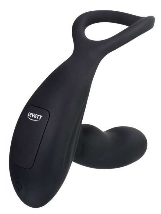 Черный стимулятор простаты Maud с вибрацией - Levett - в Элисте купить с доставкой