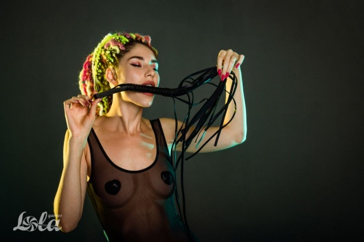 Черная плеть Blazing - 64 см. - Lola Games - купить с доставкой в Элисте