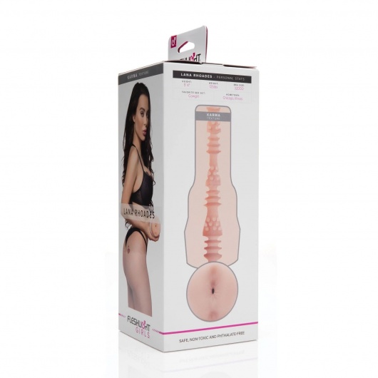 Мастурбатор-анус Fleshlight Girls - Lana Rhoades Karma - Fleshlight - в Элисте купить с доставкой