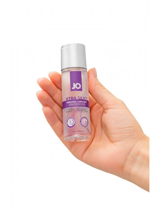 Лубрикант на силиконовой основе JO Xtra Silky - 60 мл. - System JO - купить с доставкой в Элисте