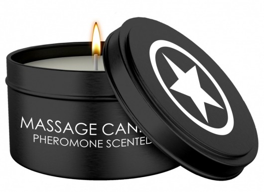 Массажная свеча с феромонами Massage Candle Pheromone Scented - Shots Media BV - купить с доставкой в Элисте