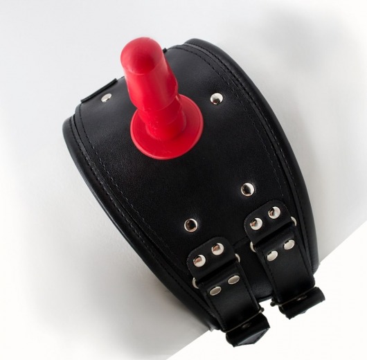 Черный пояс на бедро  Люкс  с телесной насадкой - LOVETOY (А-Полимер) - купить с доставкой в Элисте