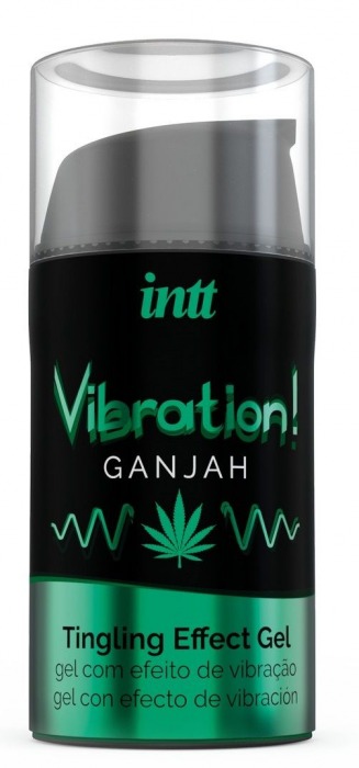 Жидкий интимный гель с эффектом вибрации Vibration! Ganjah - 15 мл. - INTT - купить с доставкой в Элисте