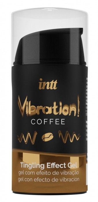 Жидкий интимный гель с эффектом вибрации Vibration! Coffee - 15 мл. - INTT - купить с доставкой в Элисте