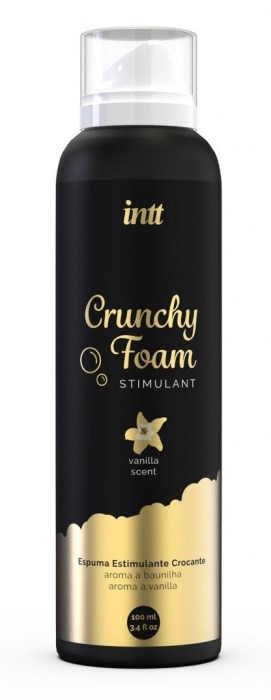 Пенка для массажа Crunchy Foam Stimulant Vanilla - 100 мл. - INTT - купить с доставкой в Элисте