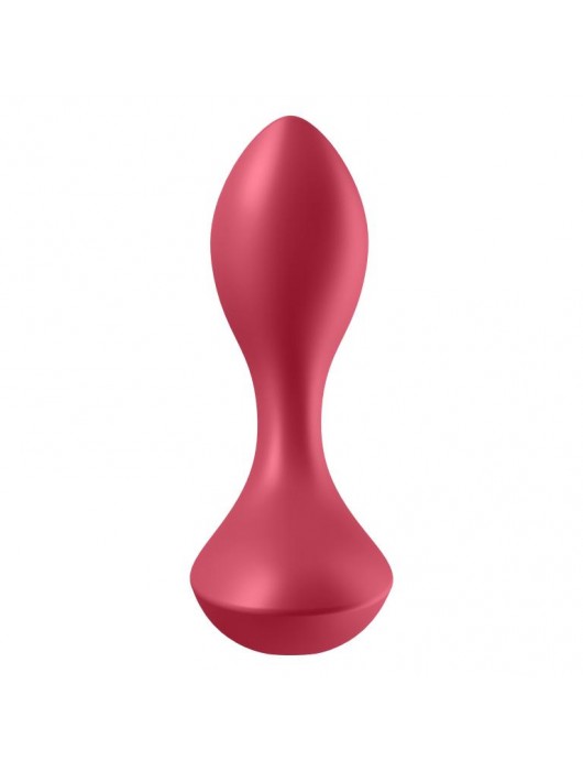 Красный вибромассажёр простаты Satisfyer Backdoor Lover - 14 см. - Satisfyer - в Элисте купить с доставкой