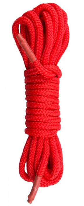 Красная веревка для связывания Nylon Rope - 5 м. - Easy toys - купить с доставкой в Элисте