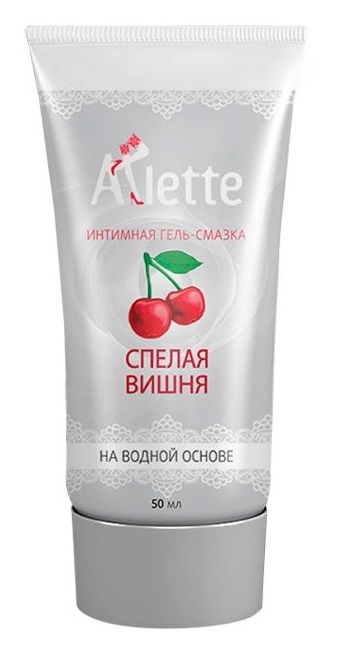 Интимная гель-смазка на водной основе Arlette  Спелая вишня  - 50 мл. - Arlette - купить с доставкой в Элисте