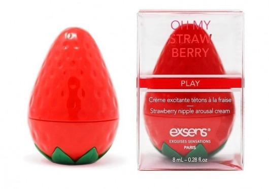 Крем для стимуляции сосков Oh My Strawberry - 8 мл. - Exsens - купить с доставкой в Элисте
