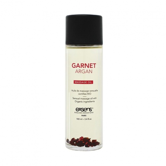 Органическое массажное масло GARNET ARGAN - 100 мл. - Exsens - купить с доставкой в Элисте