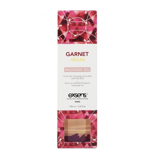 Органическое массажное масло GARNET ARGAN - 100 мл. - Exsens - купить с доставкой в Элисте