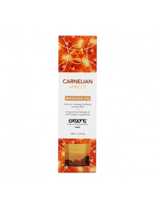 Органическое массажное масло CARNELIAN APRICOT - 100 мл. - Exsens - купить с доставкой в Элисте