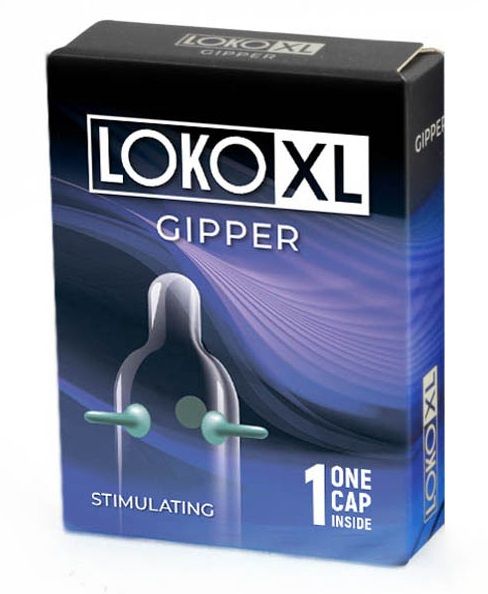 Стимулирующая насадка на пенис LOKO XL GIPPER - Sitabella - в Элисте купить с доставкой