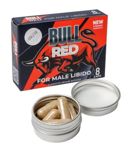 Пищевой концентрат для мужчин BULL RED - 8 капсул - Sitabella - купить с доставкой в Элисте