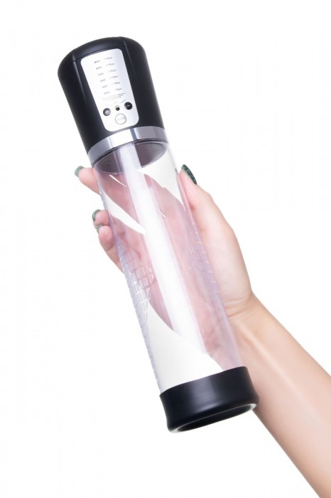 Прозрачная автоматическая помпа для пениса Sigurd - Sexus - в Элисте купить с доставкой