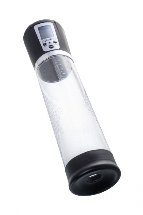 Прозрачная автоматическая помпа для пениса Alrik - Sexus - в Элисте купить с доставкой