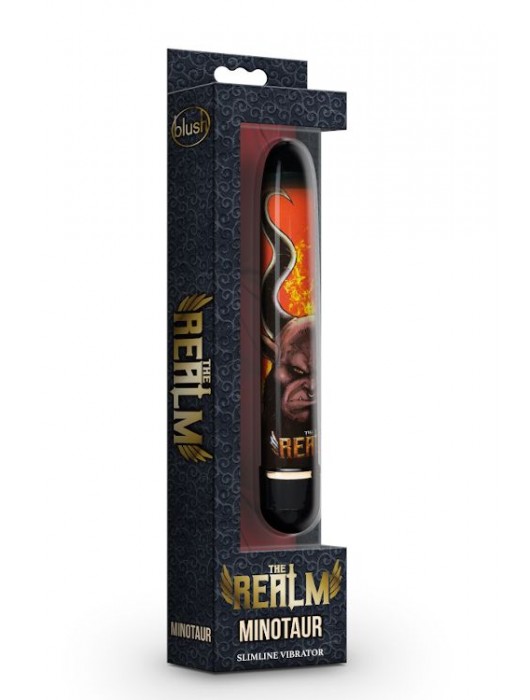 Классический вибратор Minotaur - 17,7 см. - Blush Novelties