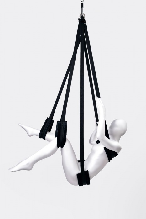 Черные секс-качели Anonymo №0503 - ToyFa - купить с доставкой в Элисте