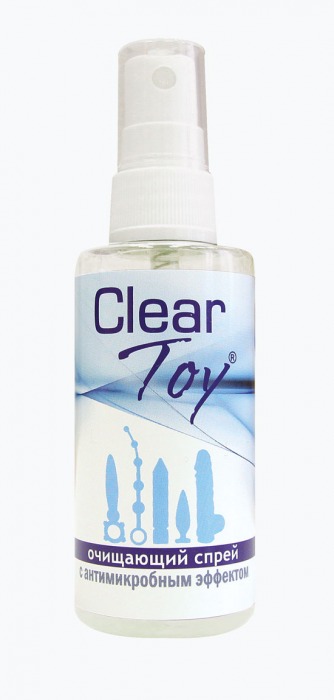 Очищающий спрей Clear Toy с антимикробным эффектом - 100 мл. - Биоритм - купить с доставкой в Элисте